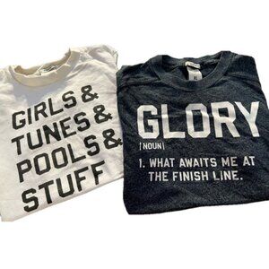 Abercrombie  Fitch AF Kids Youth XL Boys Short Sleeved Slogan Tees